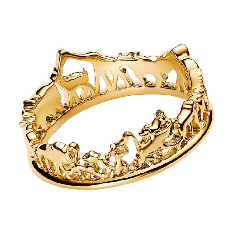 Pandora Позолоченные кольца из медного серебряного сплава Women's Gold
Pandora Позолоченные кольца из медного серебряного сплава Women's Gold