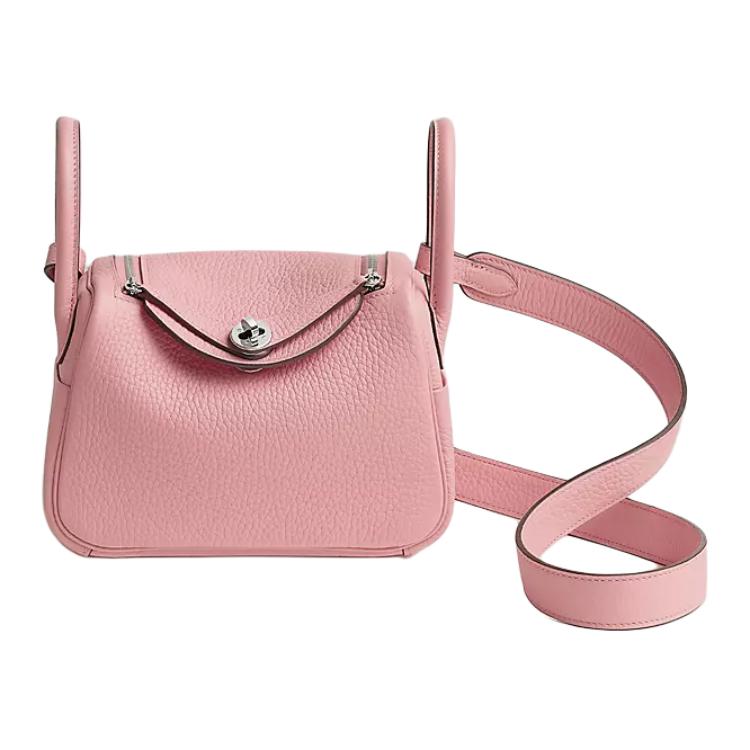 HERMES Сумка кросс-боди Lindy Clemence мини женская 3Q rose sakura cherry blossom pink
HERMES Сумка кросс-боди Lindy Clemence мини женская 3Q rose sakura cherry blossom pink