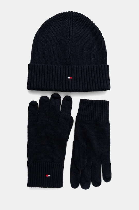 Шапка и перчатки с добавлением кашемира Tommy Hilfiger, темно-синий
Шапка и перчатки с добавлением кашемира Tommy Hilfiger, темно-синий