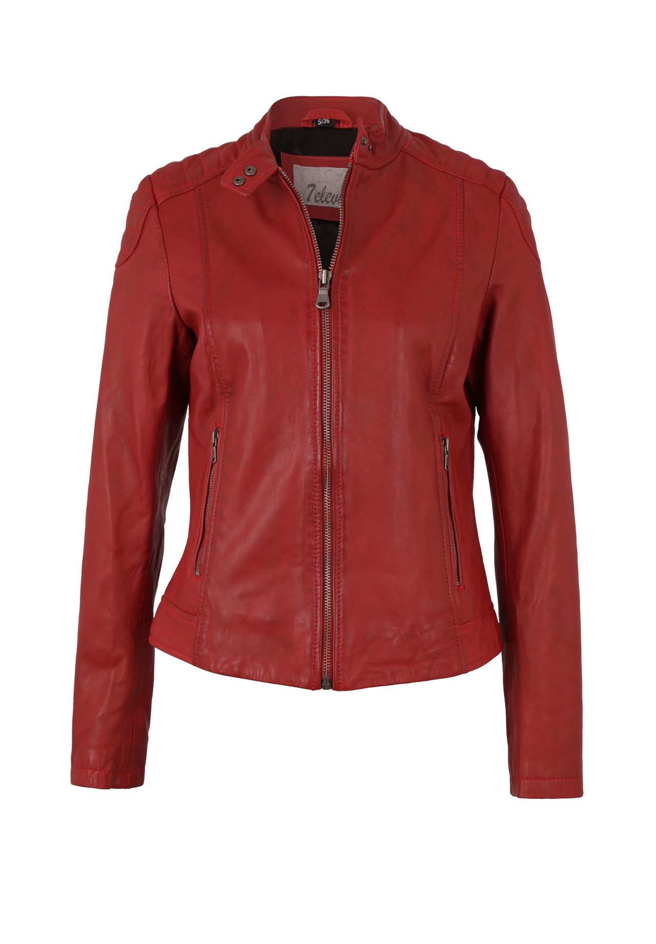 Кожаная куртка Raffi в классном дизайне 7eleven, красный
Кожаная куртка Raffi в классном дизайне 7eleven, красный