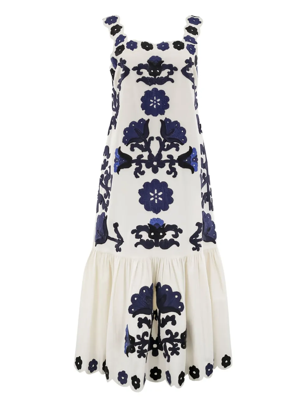 Платье миди Catrine с цветочной аппликацией Sea, белый
Платье миди Catrine с цветочной аппликацией Sea, белый