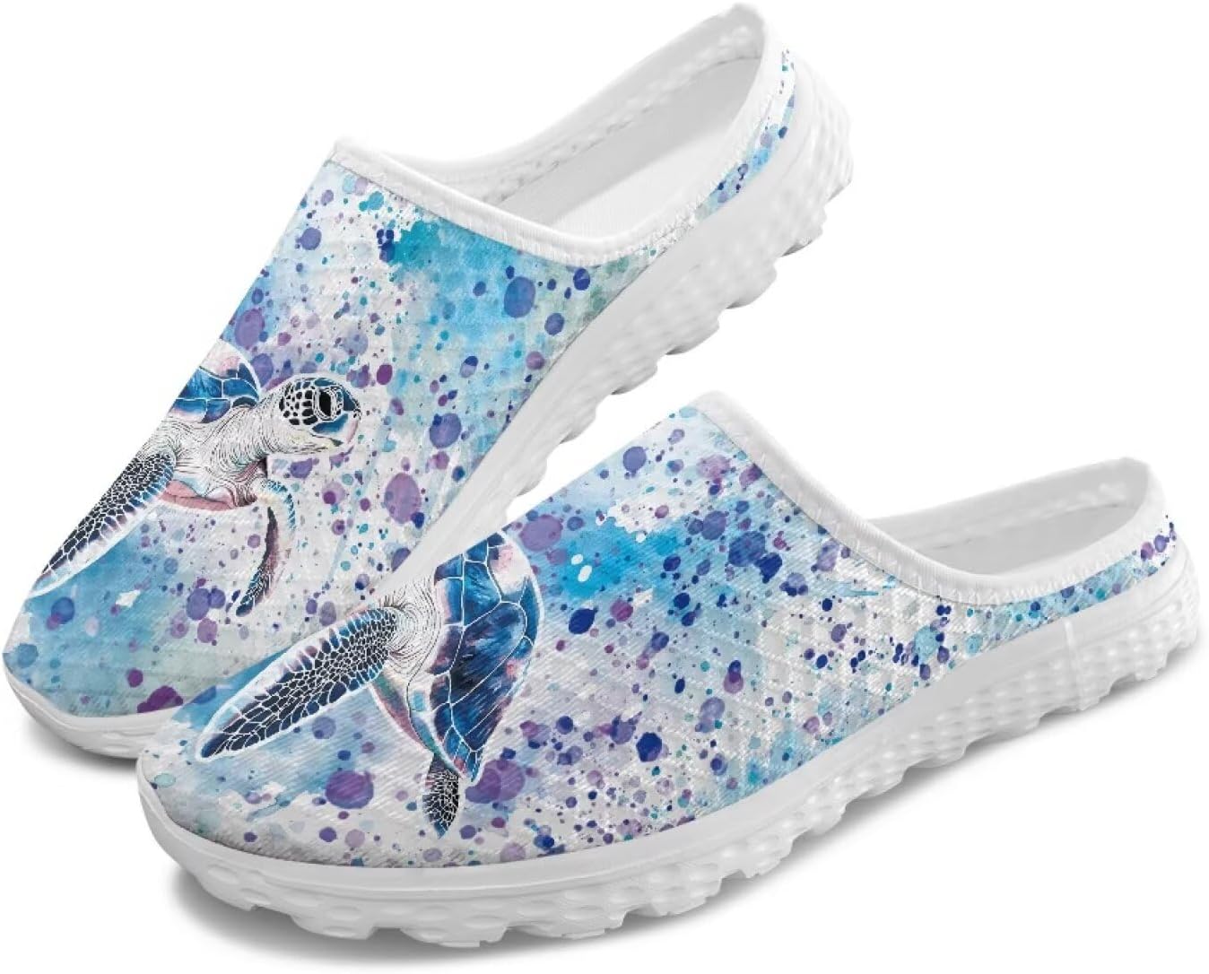 Полуботинки-тапочки, повседневные спортивные туфли без шнурков, прогулочные мюли с противоскользящей подошвой для дома и улицы, женские Tomeusey, Turtle Painting
Полуботинки-тапочки, повседневные спортивные туфли без шнурков, прогулочные мюли с противоскользящей подошвой для дома и улицы, женские Tomeusey, Turtle Painting