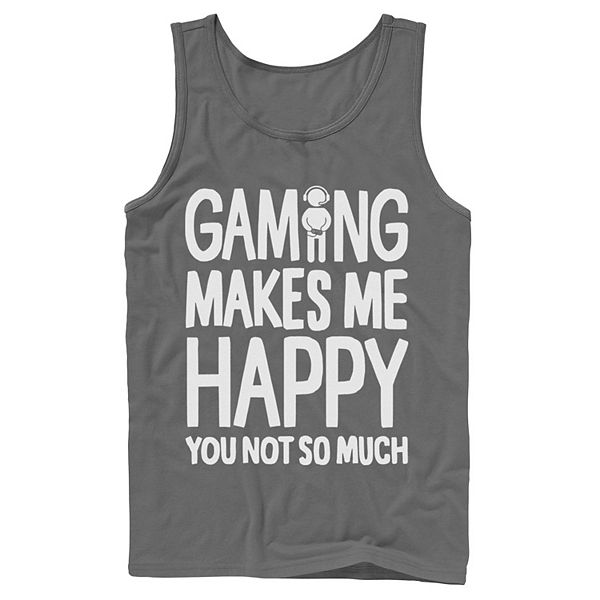 Футболка Men's gaming makes me happy you not so much gamer Licensed Character, Charcoal
Футболка Men's gaming makes me happy you not so much gamer Licensed Character, Charcoal
