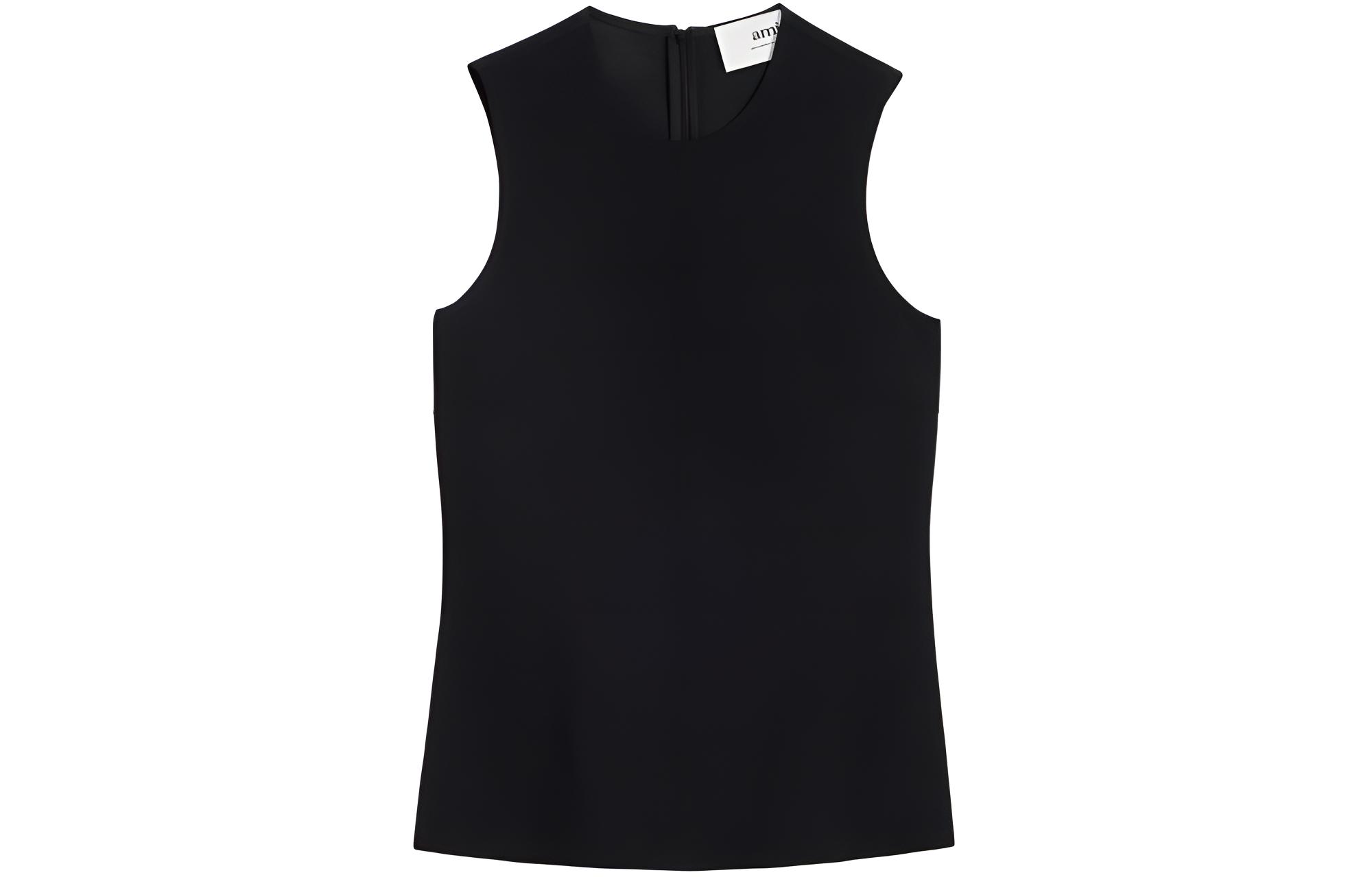 Ami Paris майка из крепа AMIPARIS, черный
Ami Paris майка из крепа AMIPARIS, черный