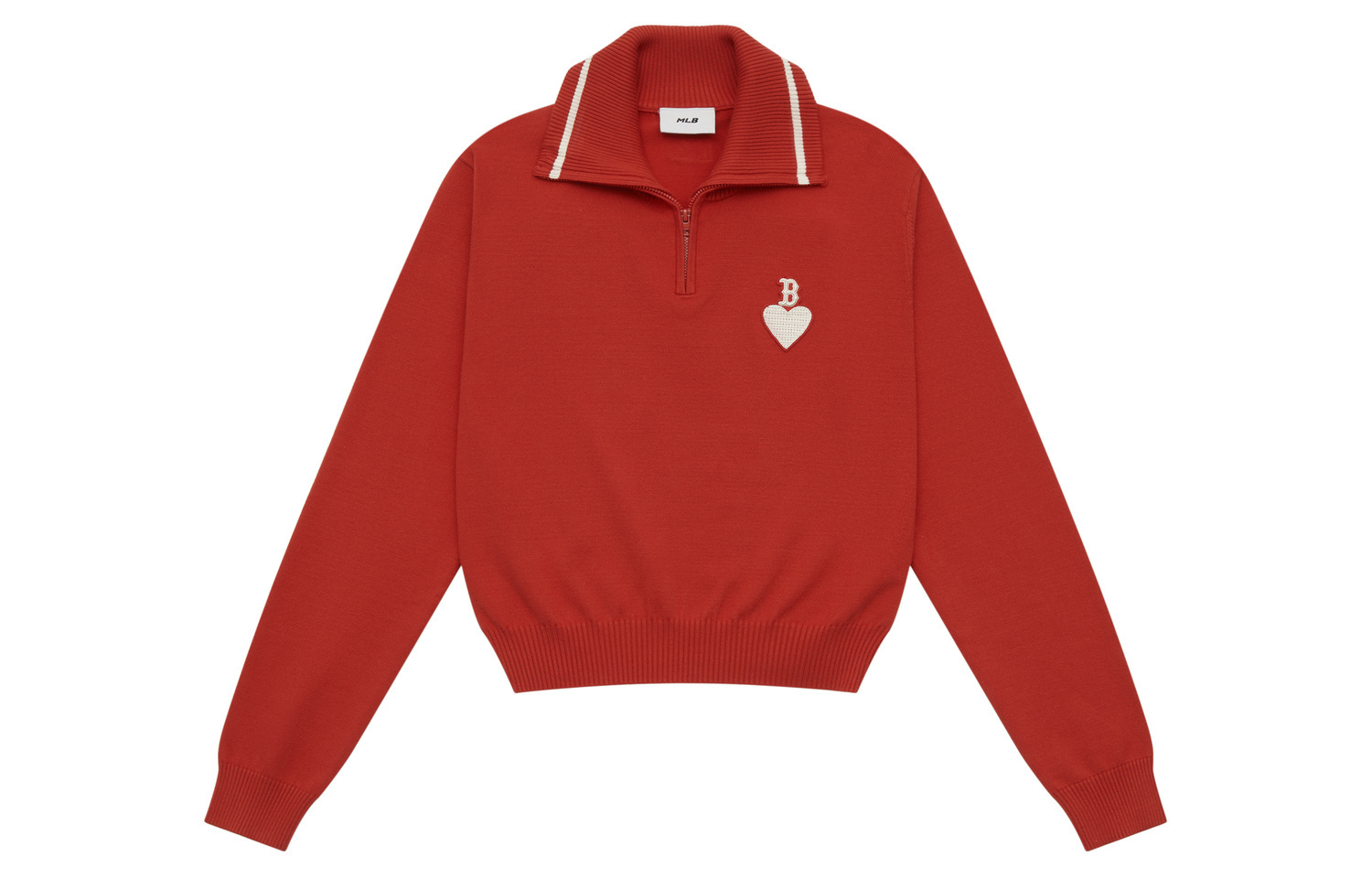 MLB Boston Red Sox Heart Collection FW24 вязаный свитер женский red
MLB Boston Red Sox Heart Collection FW24 вязаный свитер женский red