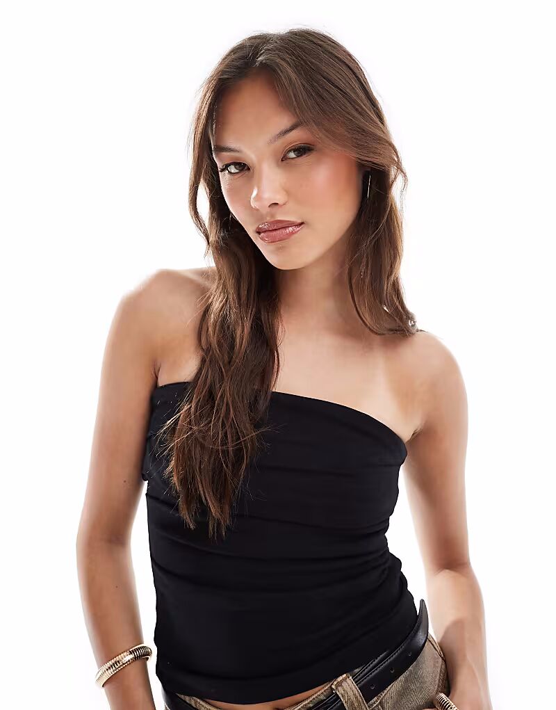 Топ-бандо Brave Soul из хлопкового джерси черного цвета
Топ-бандо Brave Soul из хлопкового джерси черного цвета