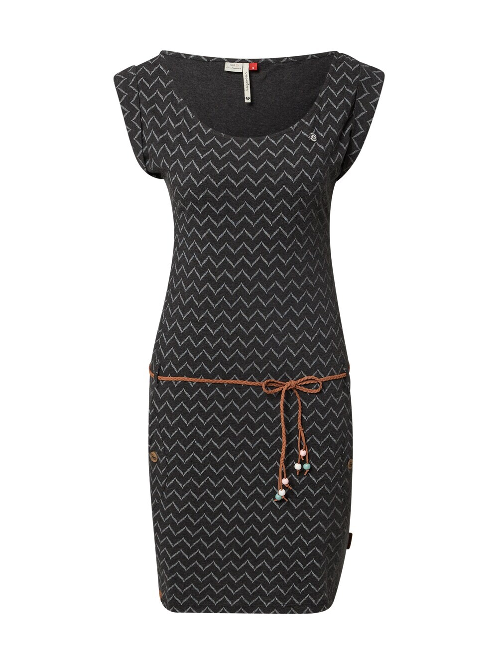 Летнее платье Ragwear Tag Zig Zag, пестрый черный 
Летнее платье Ragwear Tag Zig Zag, пестрый черный