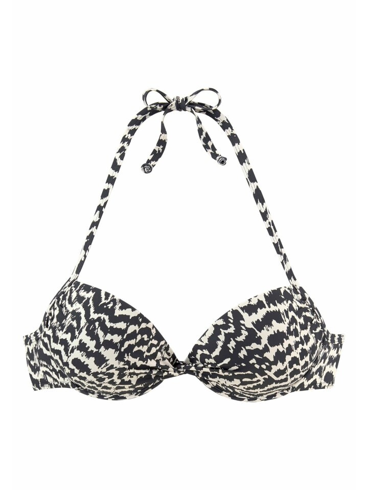 Верх бикини LASCANA, цвет schwarz/creme
Верх бикини LASCANA, цвет schwarz/creme