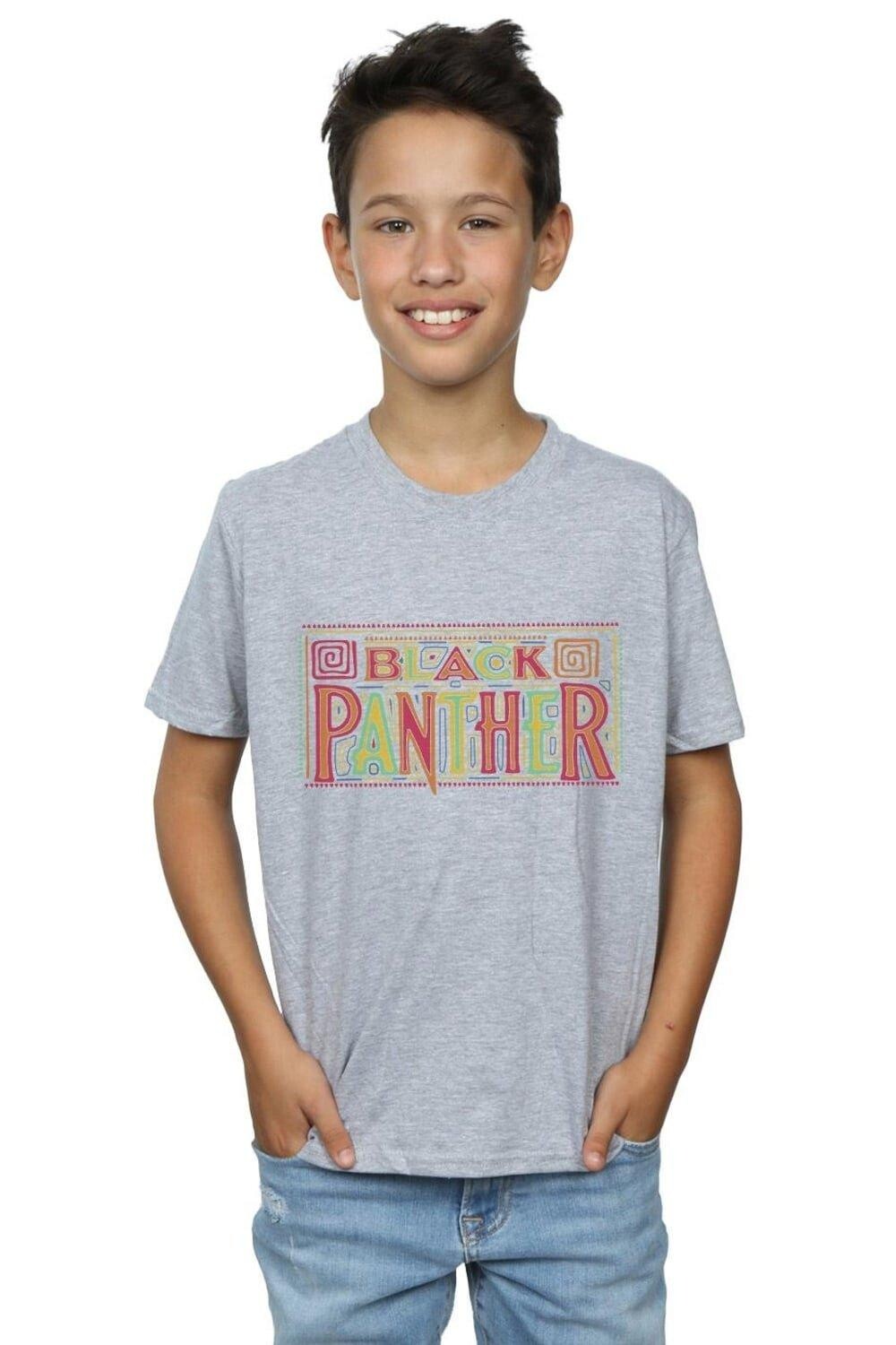 Футболка с логотипом «Черная пантера» Marvel, серый, Черный, Футболка с логотипом «Черная пантера» Marvel, серый 
Футболка с логотипом «Черная пантера» Marvel, серый, Черный, Футболка с логотипом «Черная пантера» Marvel, серый