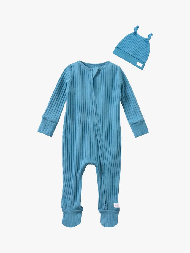 Детский хлопчатобумажный комбинезон для сна и комплект шляп Angel & Rocket, синий
Детский хлопчатобумажный комбинезон для сна и комплект шляп Angel & Rocket, синий