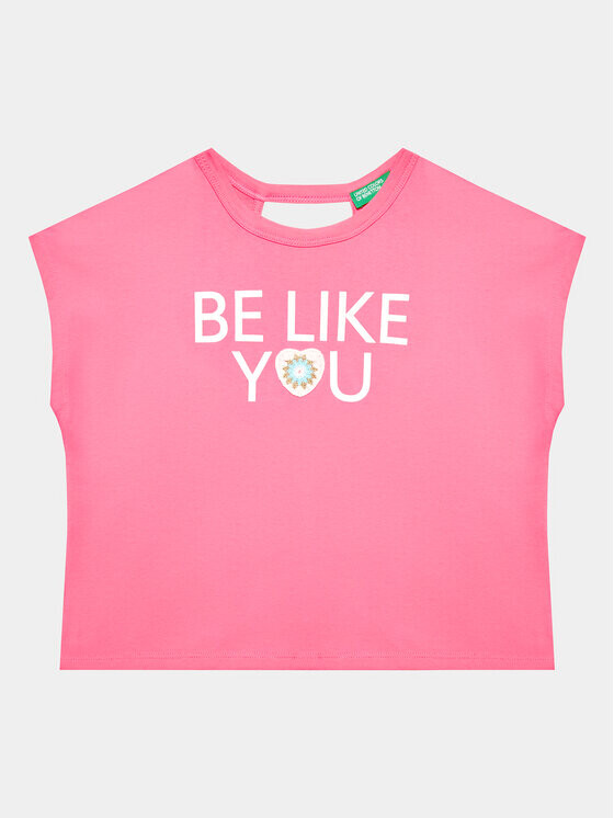 Футболка стандартного кроя United Colors Of Benetton, розовый
Футболка стандартного кроя United Colors Of Benetton, розовый