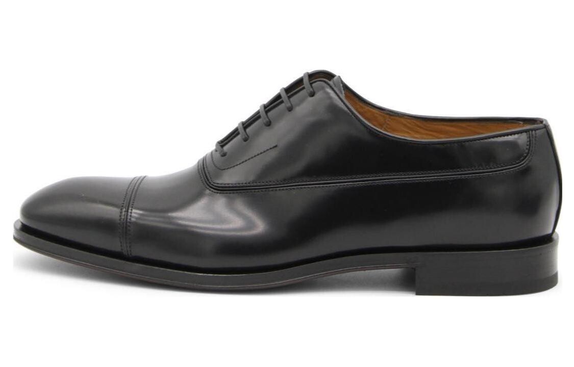 Кожаные туфли-оксфорды на шнуровке Ferragamo
Кожаные туфли-оксфорды на шнуровке Ferragamo