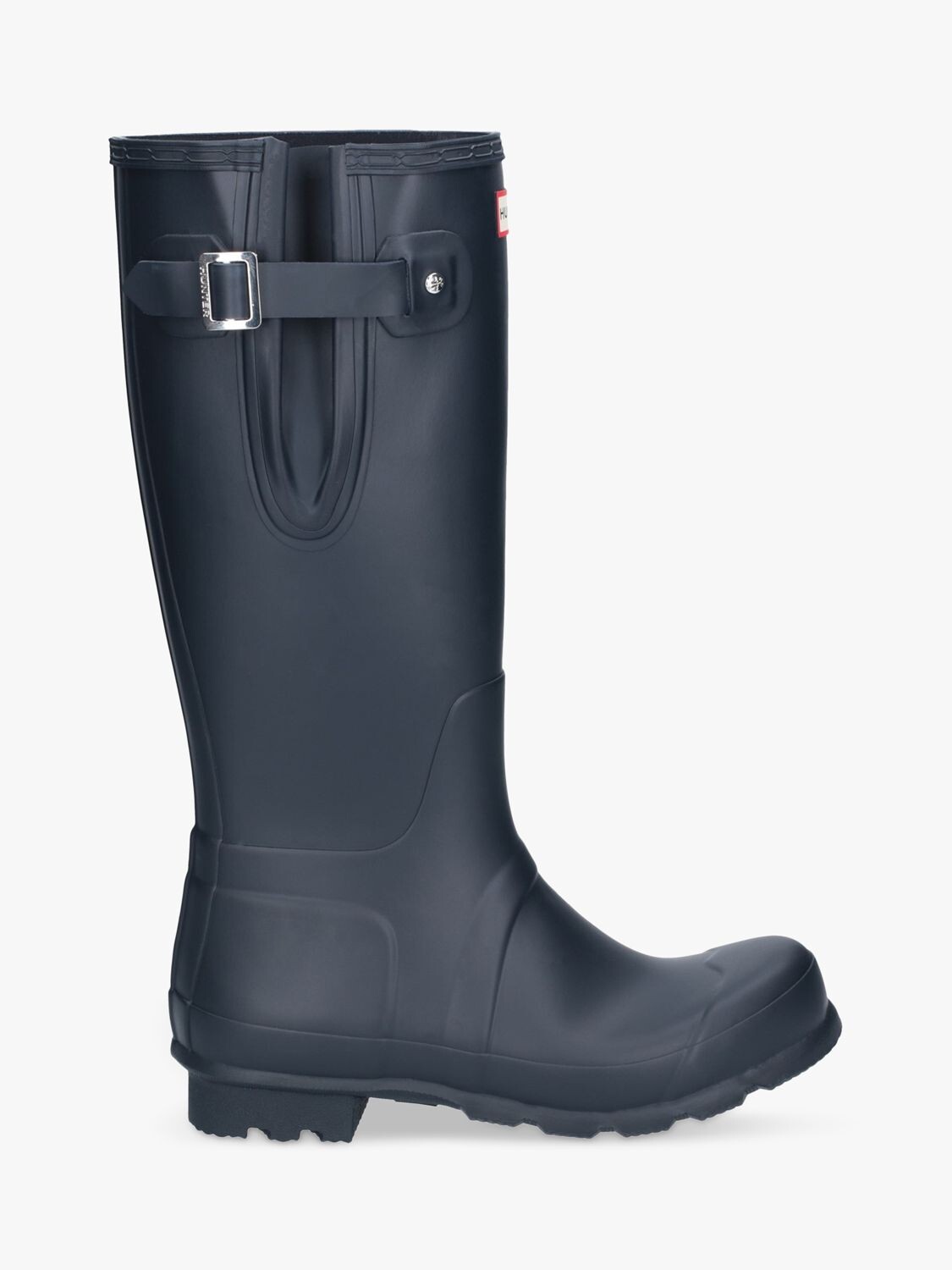 Высокие резиновые сапоги Hunter Original с регулировкой по бокам, темно-синие, Синий, Высокие резиновые сапоги Hunter Original с регулировкой по бокам, темно-синие