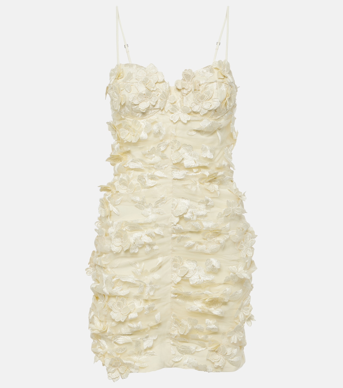 Мини-платье Bridal Flora с вышивкой Rotate, Egret
Мини-платье Bridal Flora с вышивкой Rotate, Egret