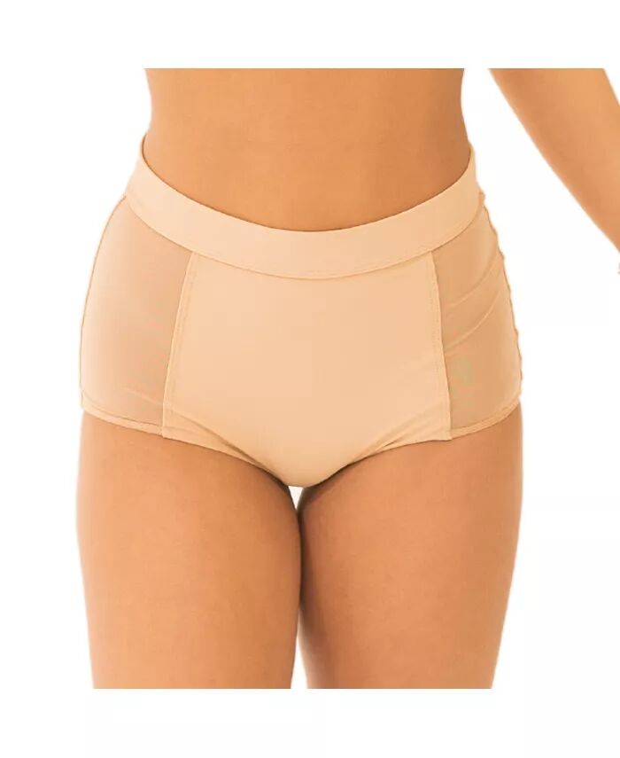 Трусики-шорты с высокой талией телесного оттенка большого размера Naked Rebellion, желтый
Трусики-шорты с высокой талией телесного оттенка большого размера Naked Rebellion, желтый