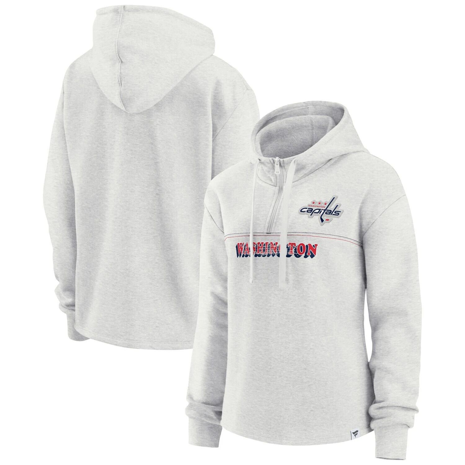 Женская худи Fanatics с логотипом Ash Washington Capitals True Classics Legacy с молнией четверть Fanatics
Женская худи Fanatics с логотипом Ash Washington Capitals True Classics Legacy с молнией четверть Fanatics
