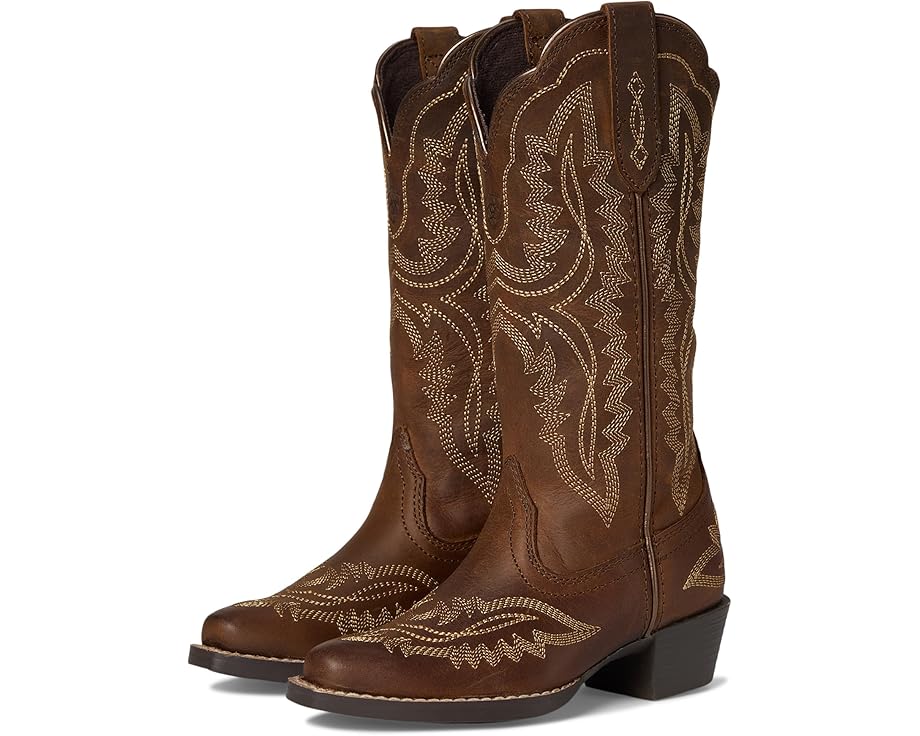 Детские ковбойские ботинки Ariat Casanova D Toe (для малышей/детей постарше) Ariat Kids, Distressed Brown
Детские ковбойские ботинки Ariat Casanova D Toe (для малышей/детей постарше) Ariat Kids, Distressed Brown