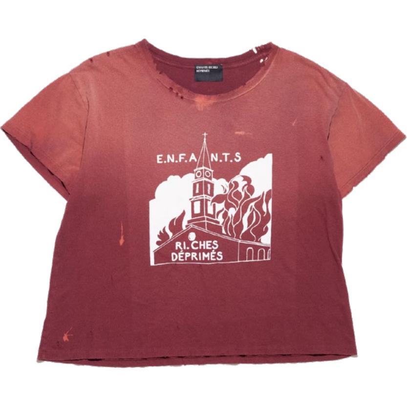 Футболка Enfants Riches Déprimés с принтом ENFANTS RICHES DEPRIMES, красная
Футболка Enfants Riches Déprimés с принтом ENFANTS RICHES DEPRIMES, красная