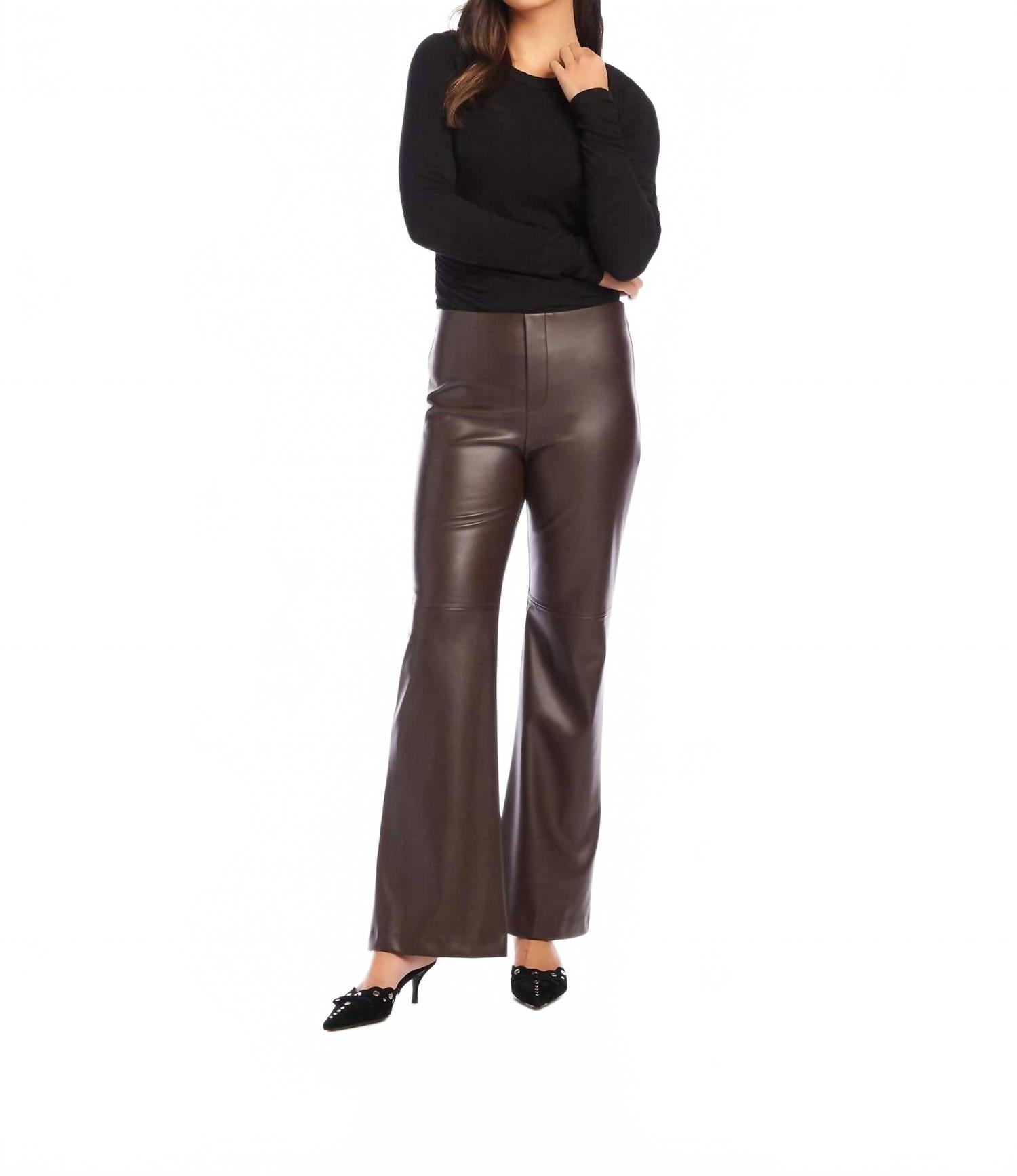 Финли широкие брюки из искусственной кожи коричневые Fifteen Twenty
Финли широкие брюки из искусственной кожи коричневые Fifteen Twenty