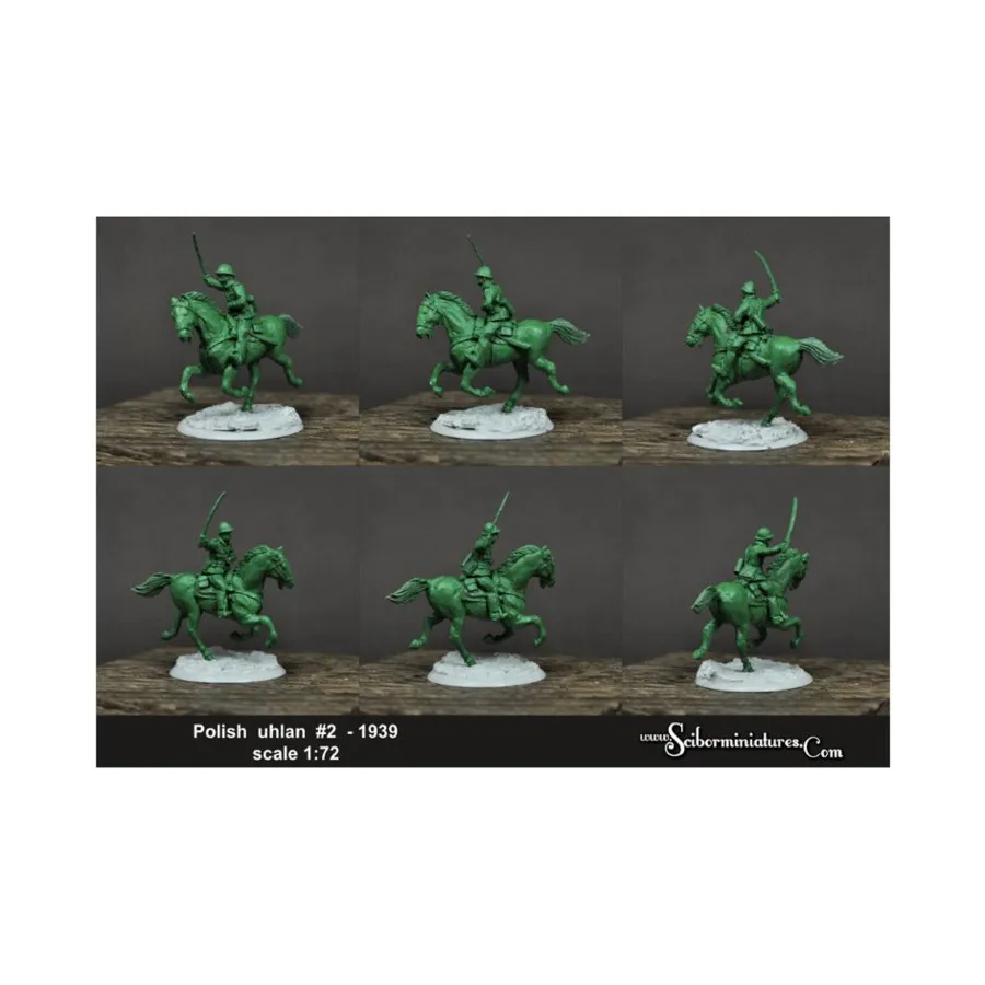 Польские уланы, комплект № 2, 1939 г., Historical Miniatures - Polish (1:72) (Scibor Monstrous Miniatures)
Польские уланы, комплект № 2, 1939 г., Historical Miniatures - Polish (1:72) (Scibor Monstrous Miniatures)