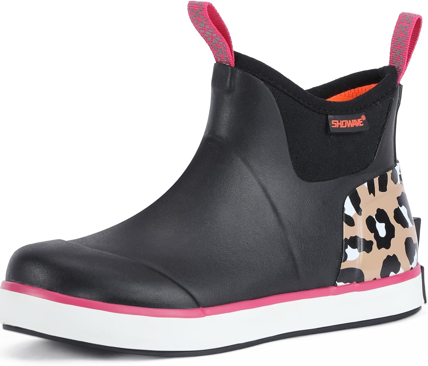 Детские резиновые сапоги Showave, девичьи сапоги Deck, водонепроницаемые детские сапоги для мальчиков, нескользящие неопрена резиновые ботинки, короткие сапожки от грязи, Pink Cheetah
Детские резиновые сапоги Showave, девичьи сапоги Deck, водонепроницаемые детские сапоги для мальчиков, нескользящие неопрена резиновые ботинки, короткие сапожки от грязи, Pink Cheetah