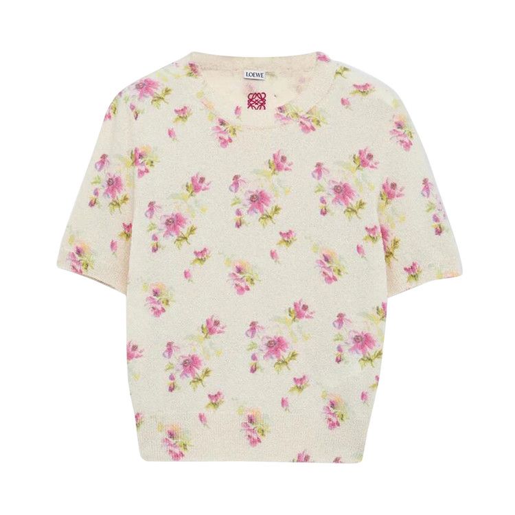 Свитер Loewe Short-Sleeve Sweater, White/Pink
Свитер Loewe Short-Sleeve Sweater, White/Pink