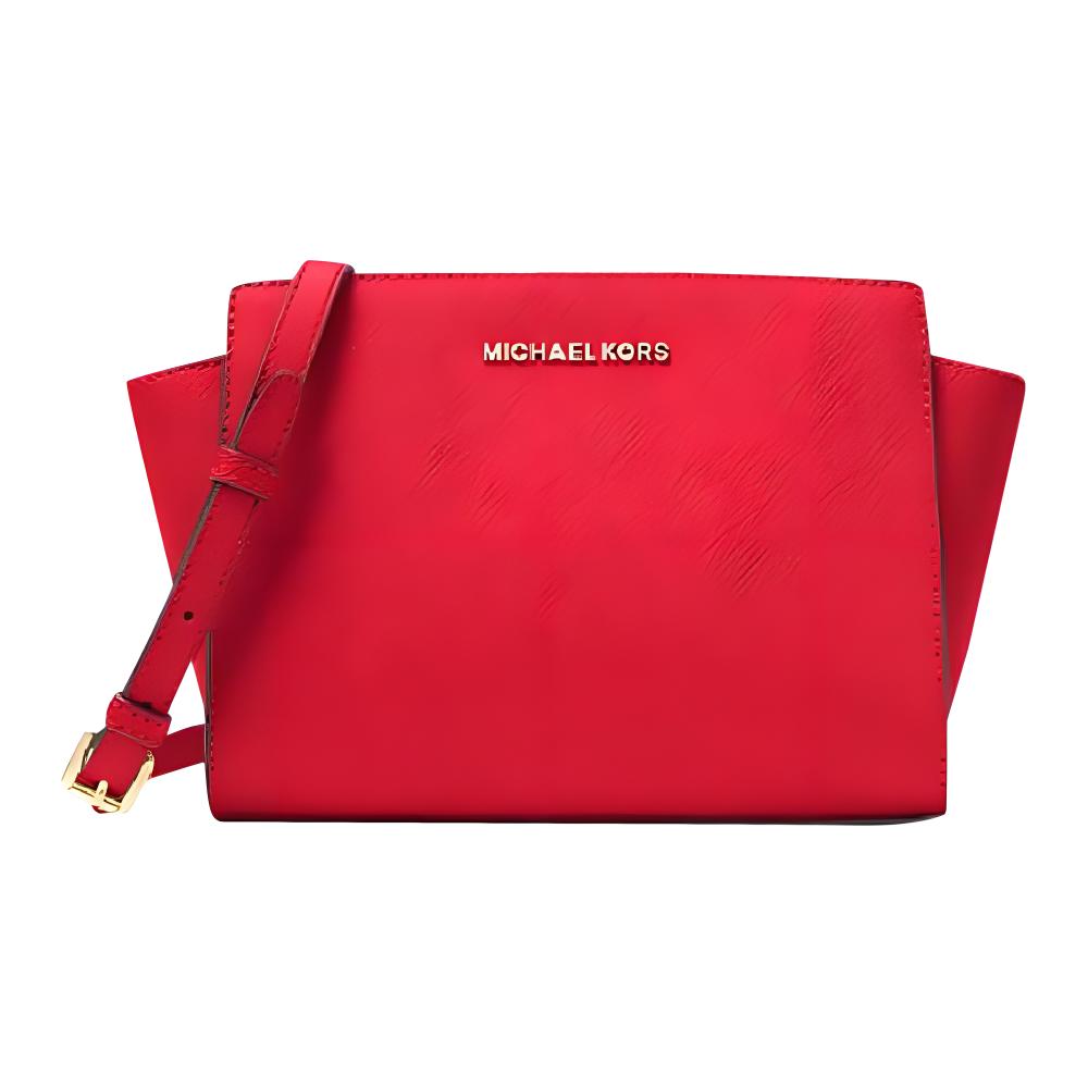 Сумка через плечо Selma из кожи Saffiano среднего размера для женщин глубокого красного цвета MICHAEL KORS
Сумка через плечо Selma из кожи Saffiano среднего размера для женщин глубокого красного цвета MICHAEL KORS