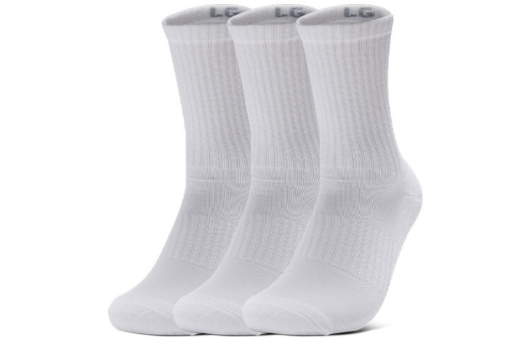 Носки унисекс до середины икры Under Armour, цвет 3PCS (White)
Носки унисекс до середины икры Under Armour, цвет 3PCS (White)