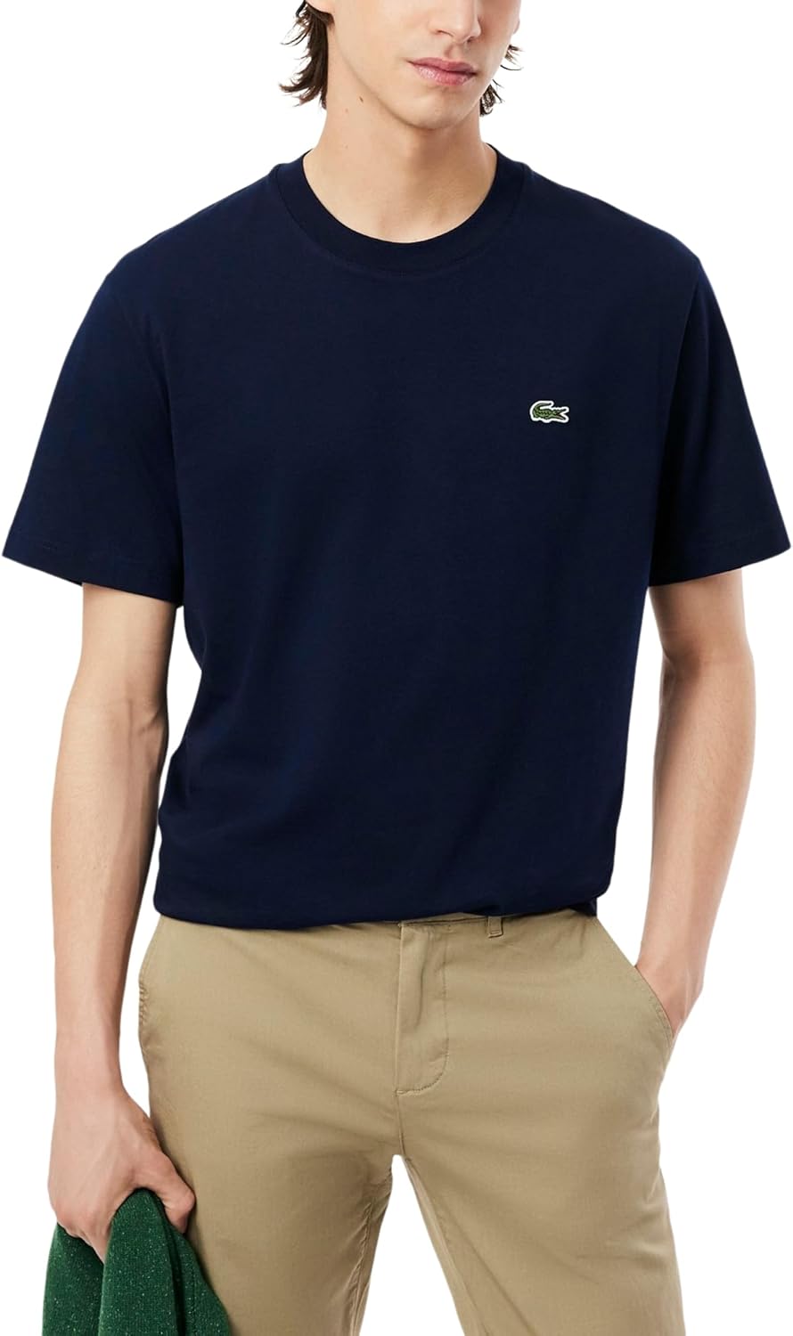Мужская хлопковая футболка с логотипом Lacoste, Navy Blue, Синий, Мужская хлопковая футболка с логотипом Lacoste, Navy Blue
Мужская хлопковая футболка с логотипом Lacoste, Navy Blue, Синий, Мужская хлопковая футболка с логотипом Lacoste, Navy Blue