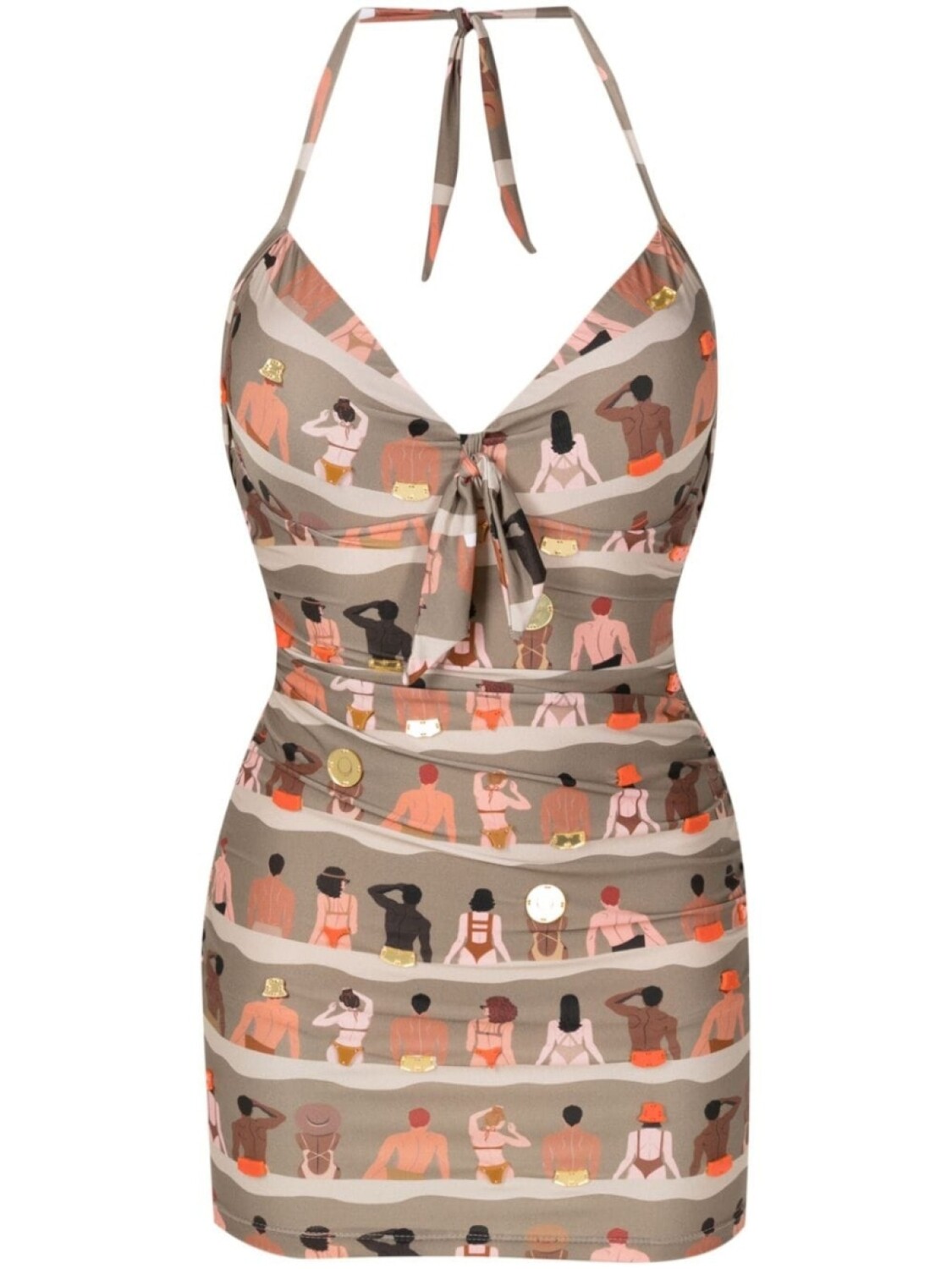 Купальник с графичным принтом Amir Slama, зеленый
Купальник с графичным принтом Amir Slama, зеленый