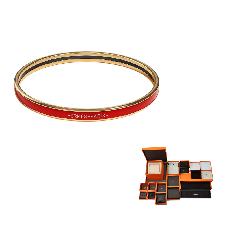 HERMES Эмалевые браслеты Women's Red/Gold
HERMES Эмалевые браслеты Women's Red/Gold
