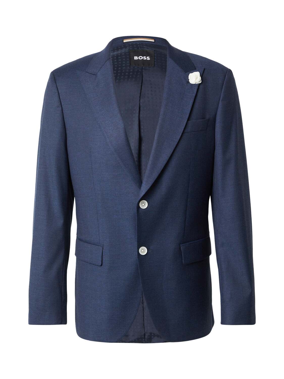 BOSS Пиджак 'Hutson Peak' Regular fit в цвете Navy
BOSS Пиджак 'Hutson Peak' Regular fit в цвете Navy