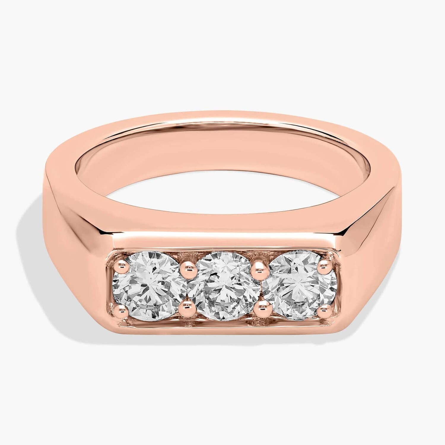 Мужское трио с бриллиантами из 14-каратного розового золота (3,8 мм, 1/2 карата) Blue Nile
Мужское трио с бриллиантами из 14-каратного розового золота (3,8 мм, 1/2 карата) Blue Nile