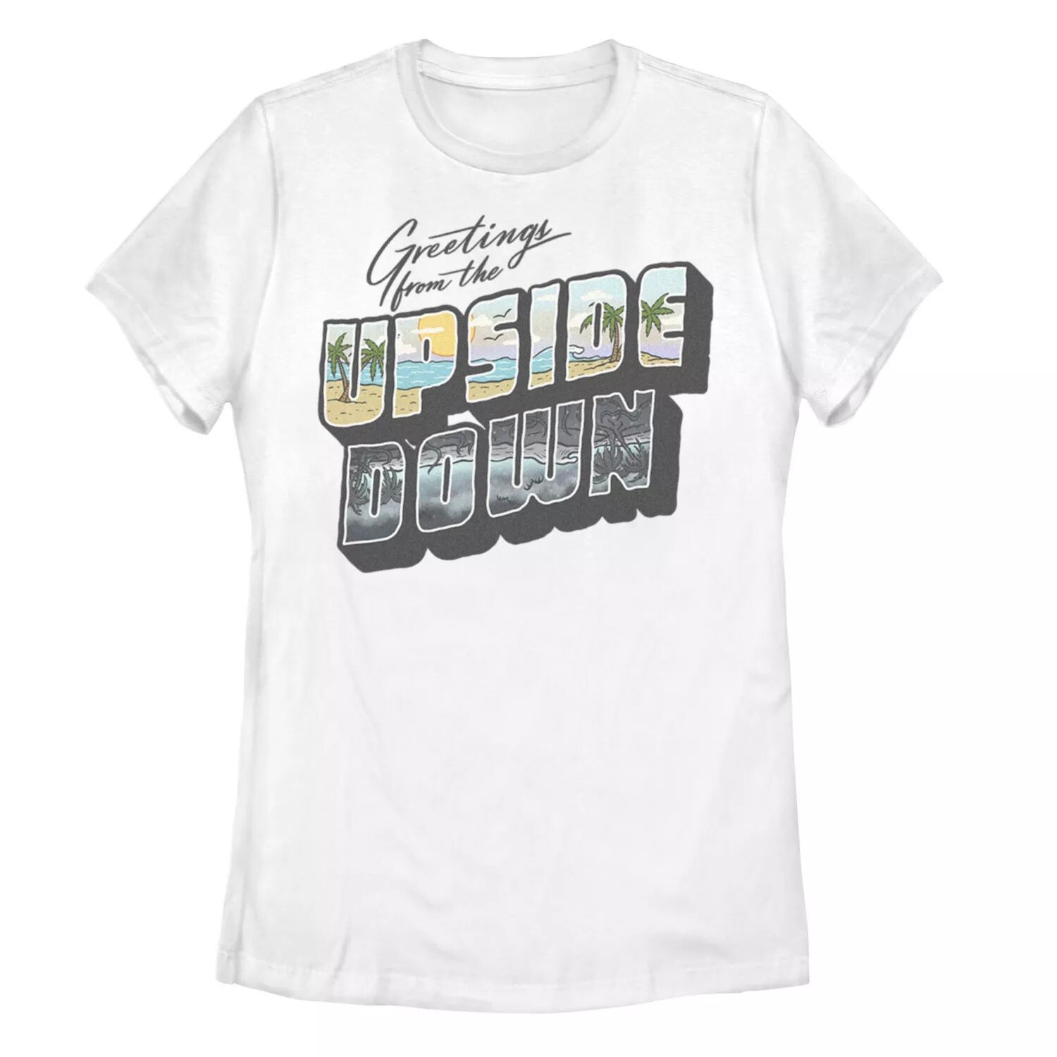 Футболка с надписью «Очень странные дела» для юниоров с перевернутыми приветствиями Licensed Character
Футболка с надписью «Очень странные дела» для юниоров с перевернутыми приветствиями Licensed Character