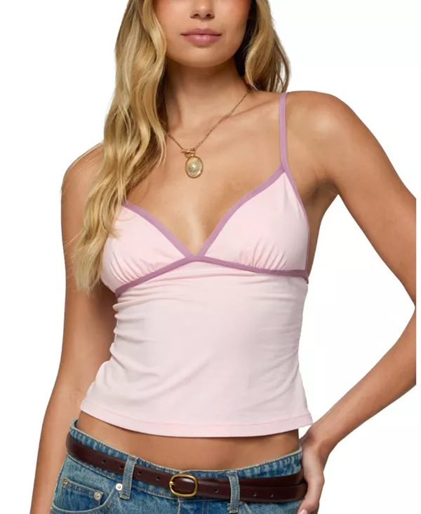 Топ Leona контрастного цвета Edikted, розовый
Топ Leona контрастного цвета Edikted, розовый