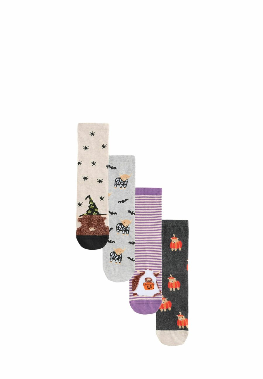 Носки Next ANKLE 4 PACK , Halloween Hamish The Highland Cow/Grey
Носки Next ANKLE 4 PACK , Halloween Hamish The Highland Cow/Grey