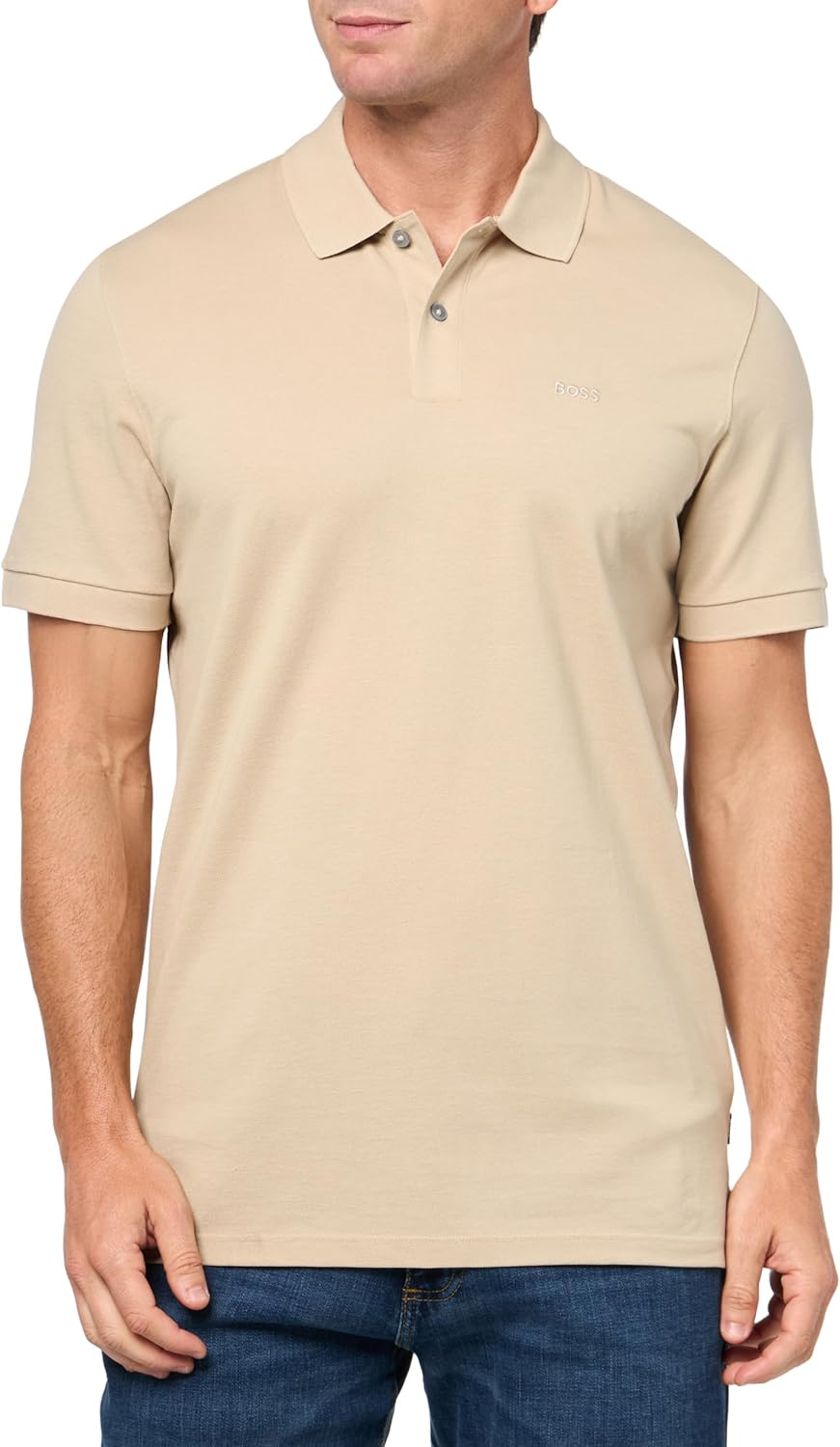 BOSS Мужская поло Regular Fit, Peyote Beige
BOSS Мужская поло Regular Fit, Peyote Beige