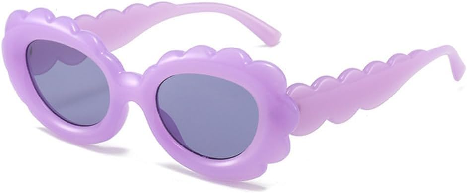 Модные женские солнцезащитные очки с цветочным рисунком, овальные, в стиле панк, зеркальные, популярные, конфетные оттенки, защита от УФ-излучения UV400 MTZJH, C5purple
Модные женские солнцезащитные очки с цветочным рисунком, овальные, в стиле панк, зеркальные, популярные, конфетные оттенки, защита от УФ-излучения UV400 MTZJH, C5purple