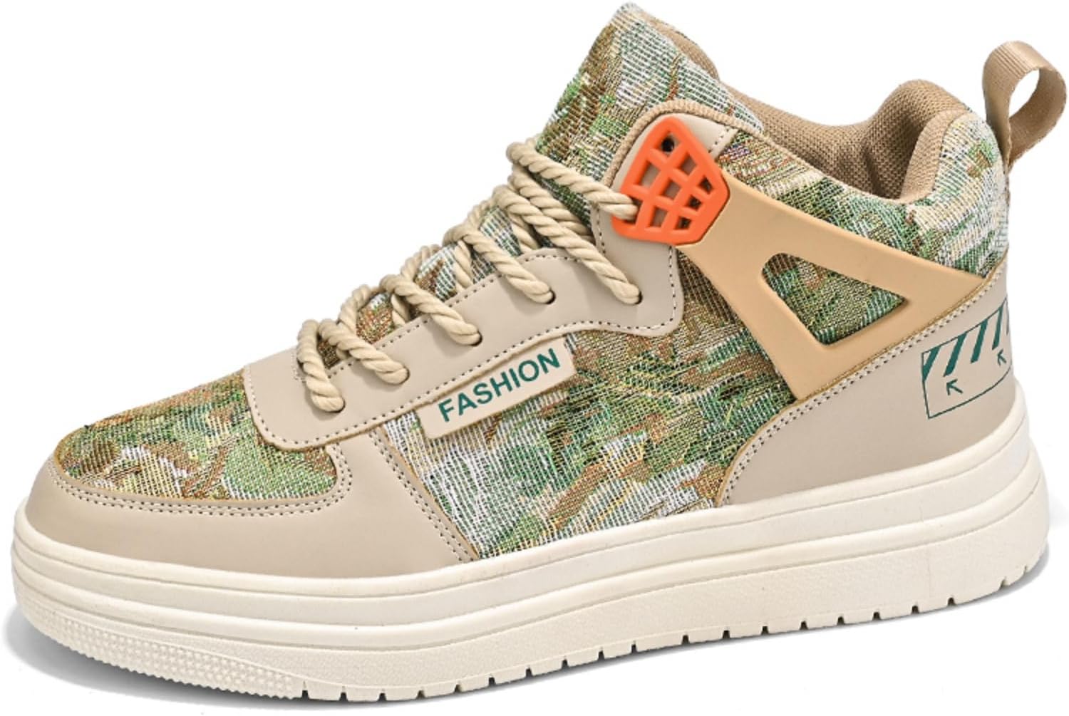 Мужские модные кроссовки из кожи и ткани, высокие скейт-ботинки, удобные, дышащие, с нескользящей подошвой, шнуровкой, с округлым носком, повседневные для ходьбы, скейтбординга, уличного стиля и путешествий Yrzhgdl, зеленый
Мужские модные кроссовки из кожи и ткани, высокие скейт-ботинки, удобные, дышащие, с нескользящей подошвой, шнуровкой, с округлым носком, повседневные для ходьбы, скейтбординга, уличного стиля и путешествий Yrzhgdl, зеленый