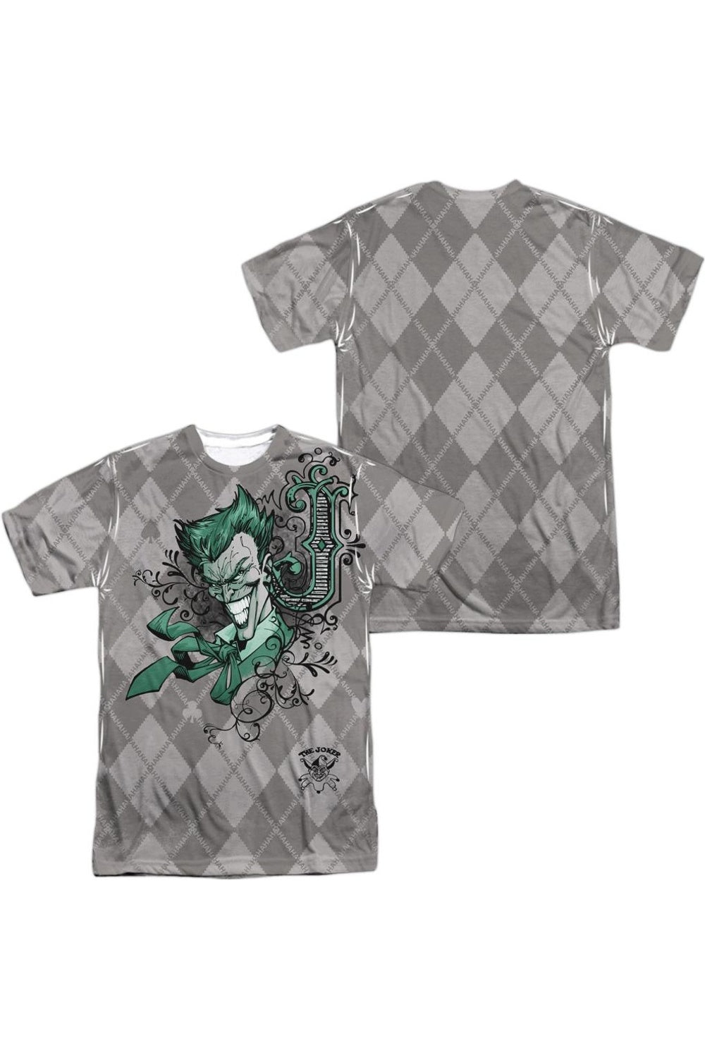 Футболка Batman Jokergyle (принт спереди/сзади) с коротким рукавом для взрослых, 100% полиэстер, с круглым вырезом Gildan, белый
Футболка Batman Jokergyle (принт спереди/сзади) с коротким рукавом для взрослых, 100% полиэстер, с круглым вырезом Gildan, белый