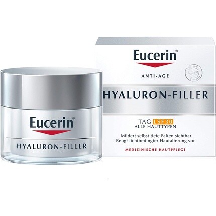 Eucerin Anti Age Дневной крем-филлер с гиалуроном SPF30 
Eucerin Anti Age Дневной крем-филлер с гиалуроном SPF30