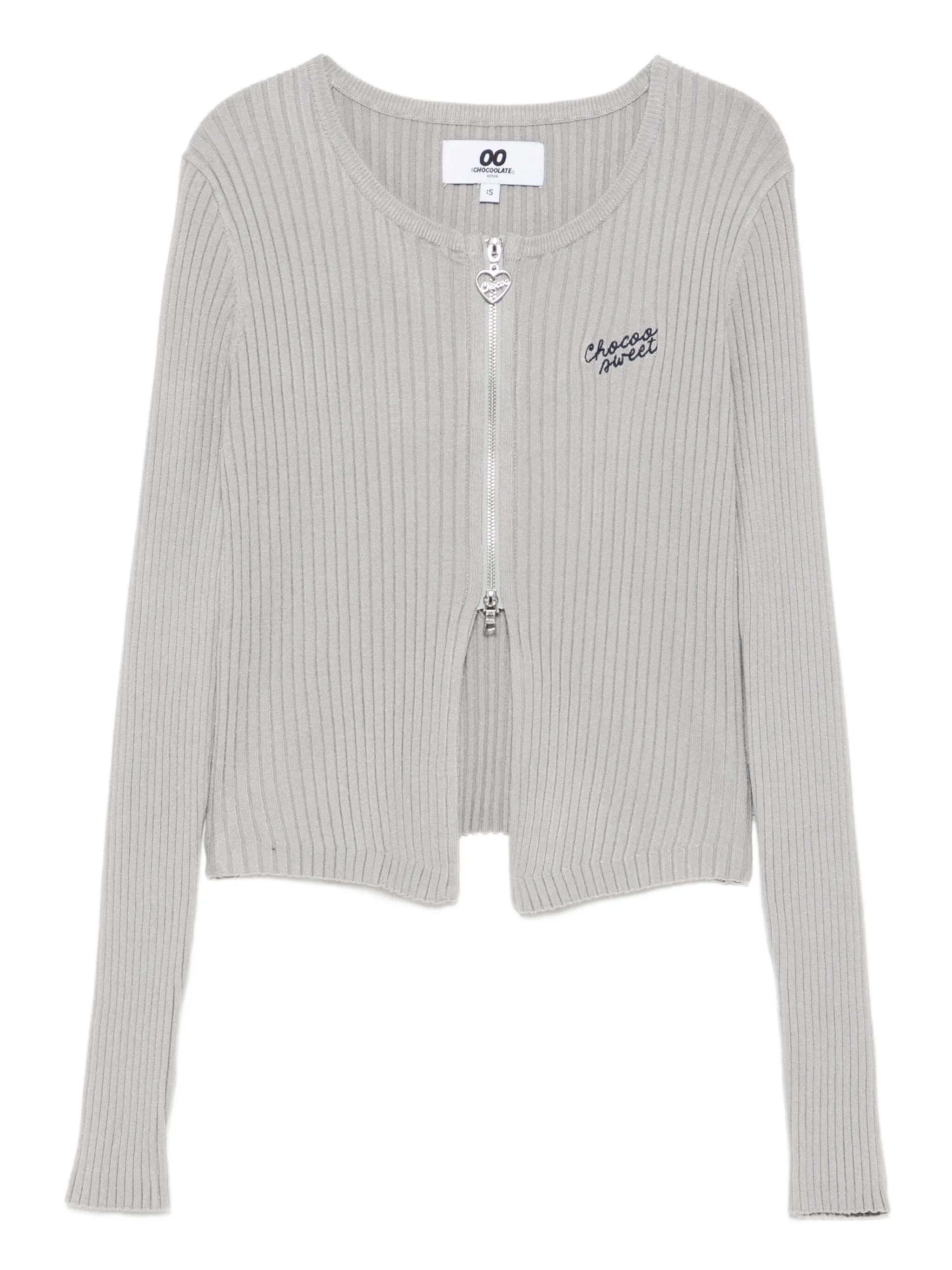 Блузка с вышитым логотипом Chocoolate, серый
Блузка с вышитым логотипом Chocoolate, серый