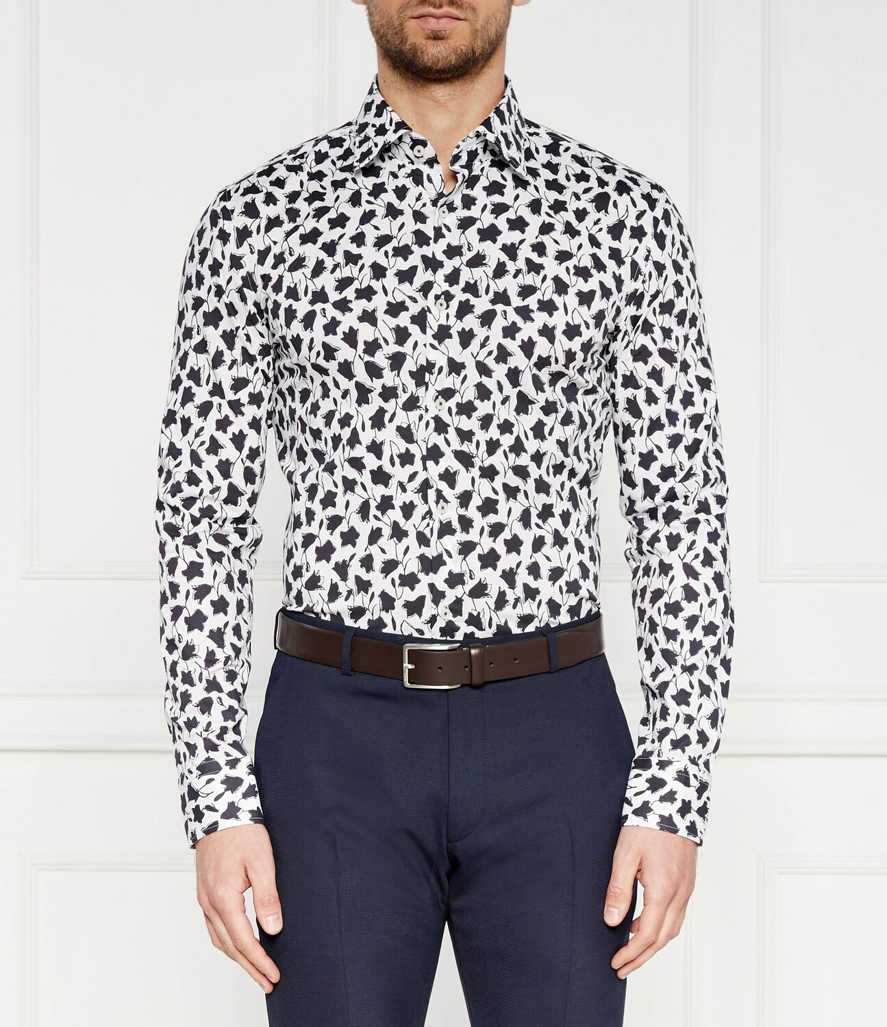 Рубашка BOSS BLACK H-HANK-kent-C1-214 Slim Fit stretch, темно-синий
Рубашка BOSS BLACK H-HANK-kent-C1-214 Slim Fit stretch, темно-синий