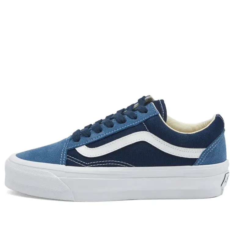 Кроссовки Vans Old Skool Reissue 36 'Navy', темно-синий 
Кроссовки Vans Old Skool Reissue 36 'Navy', темно-синий