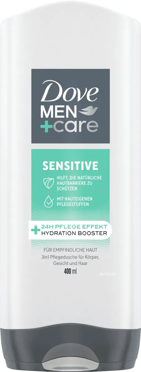 Ухаживающий душ Sensitive 3в1 400мл Dove MEN+CARE
Ухаживающий душ Sensitive 3в1 400мл Dove MEN+CARE
