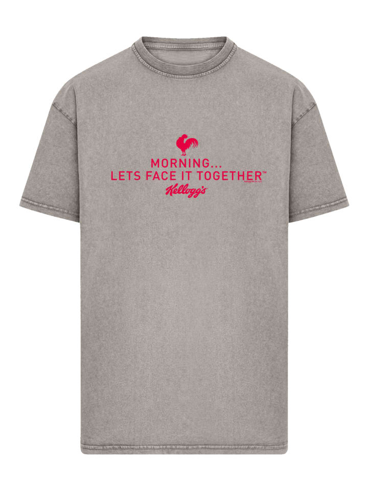 Футболка большого размера с надписью Kellogg's Breakfast Cereals Утро, давайте взглянем правде в глаза на асфальте F4NT4STIC
Футболка большого размера с надписью Kellogg's Breakfast Cereals Утро, давайте взглянем правде в глаза на асфальте F4NT4STIC