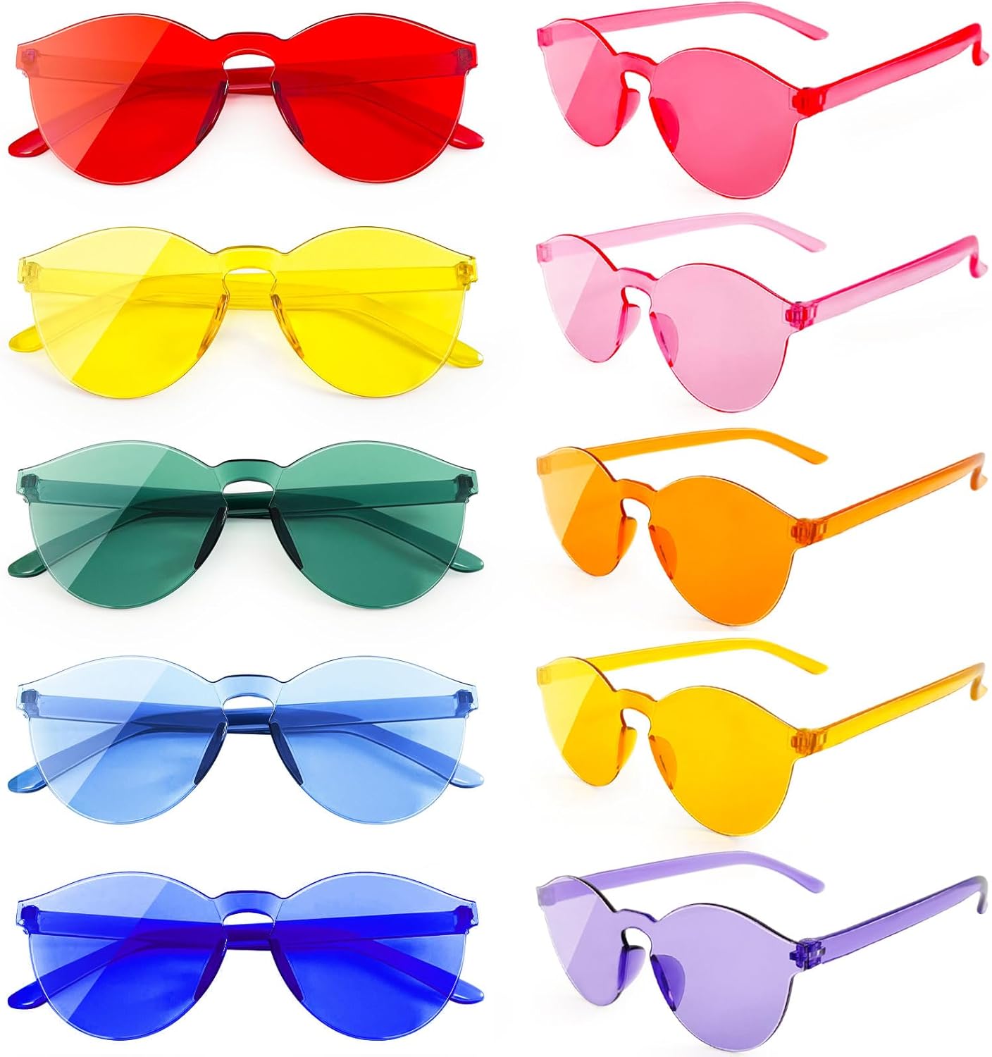 Набор из 10/20 солнцезащитных очков без оправы в форме звезды/сердца/круглых/бабочки/кошачьего глаза/прямоугольных/огненных тонированных очков для вечеринок SUNOVELTIES, Round
Набор из 10/20 солнцезащитных очков без оправы в форме звезды/сердца/круглых/бабочки/кошачьего глаза/прямоугольных/огненных тонированных очков для вечеринок SUNOVELTIES, Round