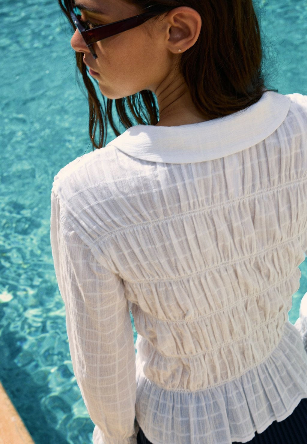 Блуза RUSTIC GATHERED Bershka, белый
Блуза RUSTIC GATHERED Bershka, белый