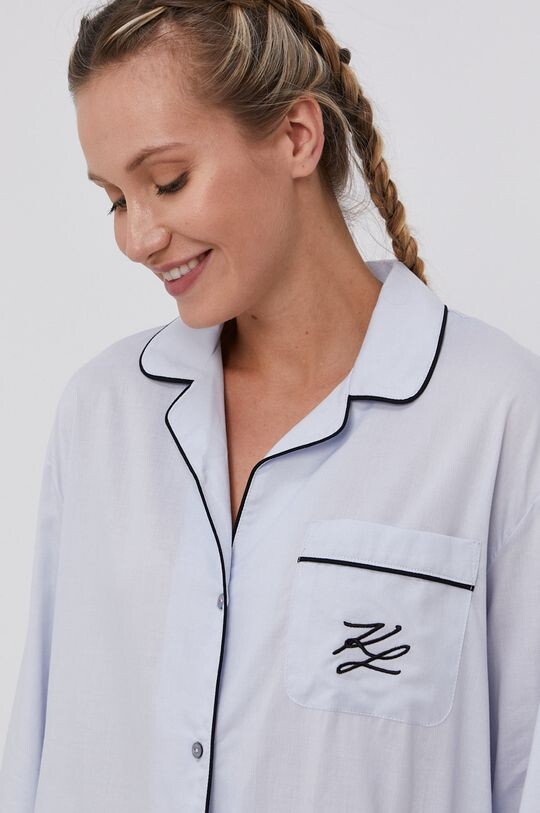 Пижамная рубашка 211W2122 Karl Lagerfeld, синий
Пижамная рубашка 211W2122 Karl Lagerfeld, синий