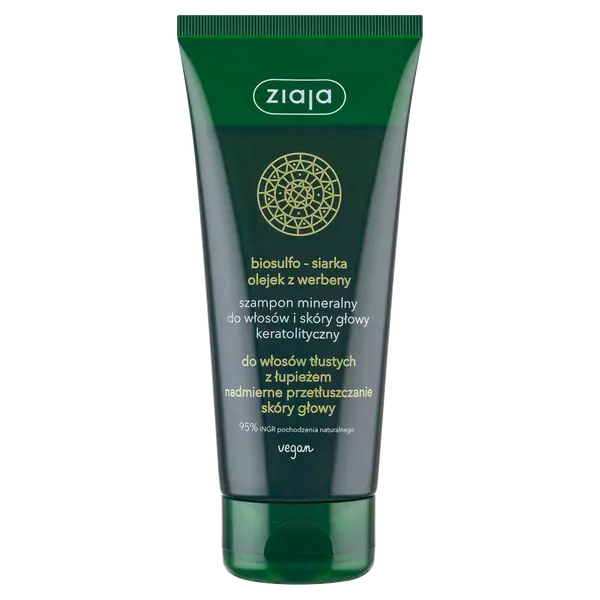 Кератолитический минеральный шампунь для волос и кожи головы, 200 мл Ziaja
Кератолитический минеральный шампунь для волос и кожи головы, 200 мл Ziaja